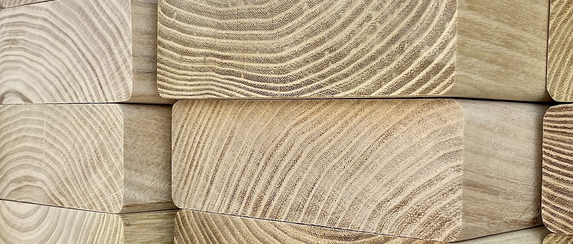 Robinie Hobelware massiv 40 mm Stärke